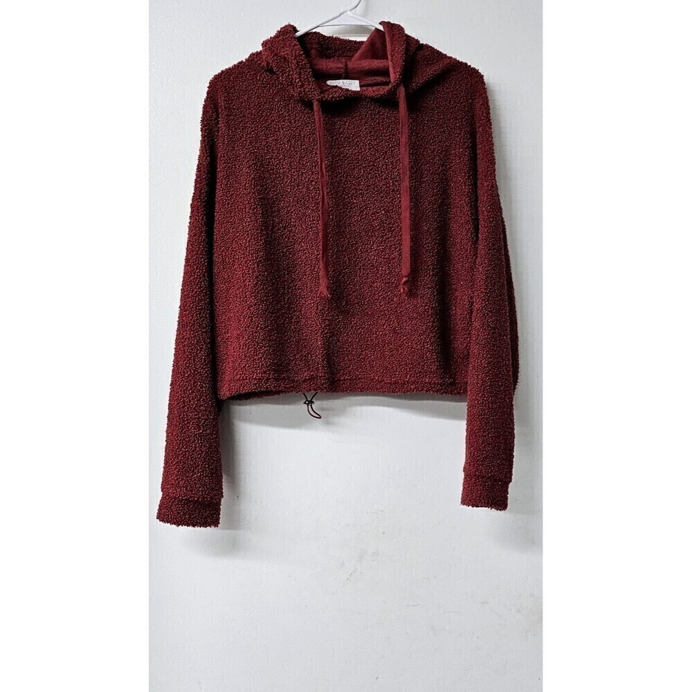 WARM & COZY Fuzzy Super Soft Long Sleeve Pullover Hoodie With Adjustable...